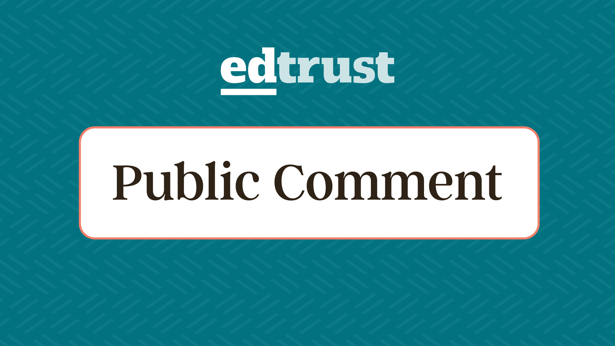 EdTrust Comment on Disability Innovation Fund